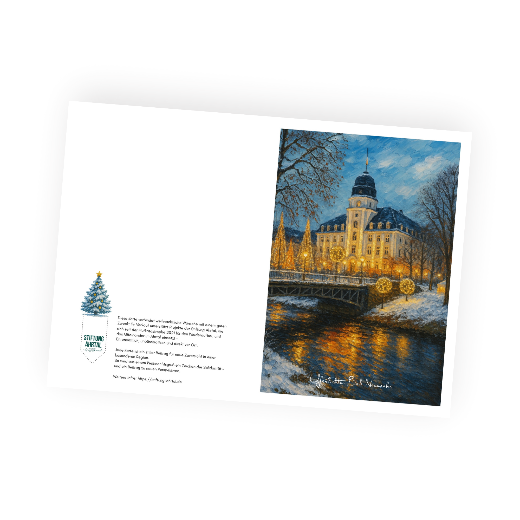 Weihnachtliche Klappgrußkarten (verschiedene Motive) – Bild 5